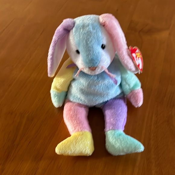Ty Other - Ty Multicolor Pastel Stuffed Bunny